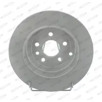 FERODO Remschijf DDF1578C achter, compleet, 2 stuk