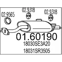 MTS Einddemper 01.60190