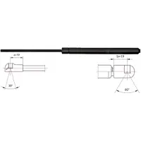 METZGER 2110449 Gasveer achterklep