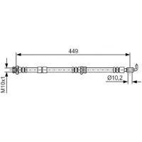 Bosch 1 987 481 722 Remslang