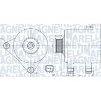 MAGNETI MARELLI Dynamo / Alternator 063732015010