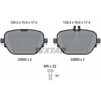 Textar Remblokset 2260203, achter