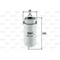Valeo 587744 Brandstoffilter