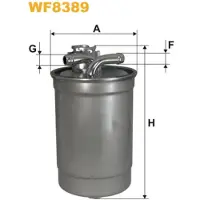 WIX FILTERS WF8389 Brandstoffilter