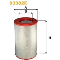 WIX FILTERS 93382E Luchtfilter