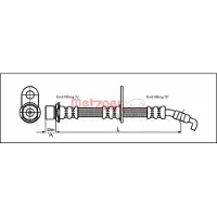 METZGER 4111423 Remslang