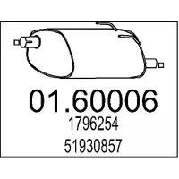 MTS 01.60006 Einddemper