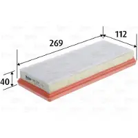 Valeo 585219 Luchtfilter
