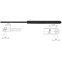 METZGER 2110341 Gasveer achterklep