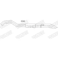 Walker Geluiddemper achter 25265