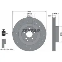 Textar 92176405 Remschijf