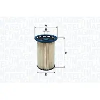 MAGNETI MARELLI 153071762480 Brandstoffilter