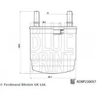 Blue Print Brandstoffilter ADBP230057