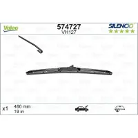 Valeo Ruitenwisser 574727 Valeo voor o.a. ABARTH, CHEVROLET, FIAT, MAZDA, MINI