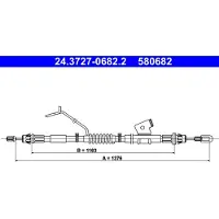 Ate Kabel, parkeerrem 24.3727-0682.2
