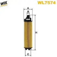 WIX FILTERS WL7574 Oliefilter