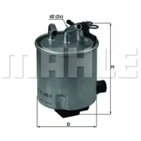 MAHLE ORIGINAL KL 440/4 Brandstoffilter