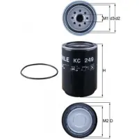 MAHLE ORIGINAL Brandstoffilter KC 249D