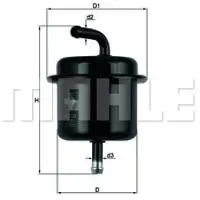 MAHLE ORIGINAL KL 136 Brandstoffilter