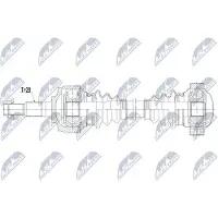 NTY NPW-PS-019 Aandrijfas