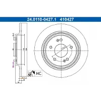 Ate 24.0110-0427.1 Remschijf