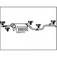 MTS 01.96690 Einddemper
