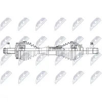 NTY NPW-LR-045 Aandrijfas