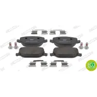 FERODO Remblokken set FDB1796 Ferodo voor o.a. ALFA ROMEO, LANCIA