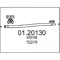 MTS Uitlaatpijp 01.20130