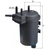 MAHLE ORIGINAL Brandstoffilter KL 432 Mahle voor o.a. RENAULT