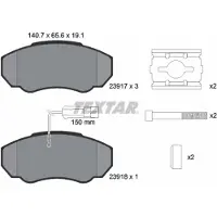 Textar 2391701 Remblokken