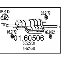 MTS Einddemper 01.60506