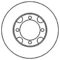 MAPCO 25508 Remschijf