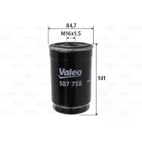 Valeo 587755 Brandstoffilter