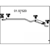 MTS Einddemper 01.97520