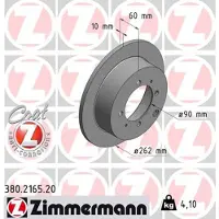 ZIMMERMANN 380.2165.20 Remschijf