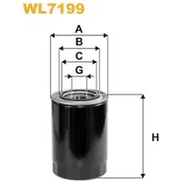 WIX FILTERS WL7199 Oliefilter