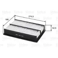 Valeo 585236 Luchtfilter