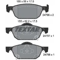 Textar 2479601 Remblokken