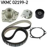 Skf Waterpomp + distributieriemset VKMC 02199-2 SKF voor o.a. ALFA ROMEO, FIAT, JEEP, LANCIA, OPEL, SUZUKI