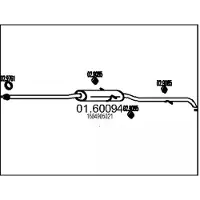 MTS 01.60094 Einddemper