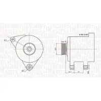 MAGNETI MARELLI 063731747010 Dynamo / Alternator