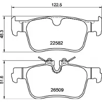 Brembo Remblokset, schijfrem P 86 035