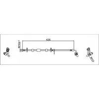 METZGER 4111928 Remslang