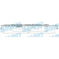 LPR C0262B Handremkabel