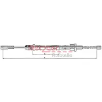 METZGER 10.471 Handremkabel