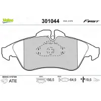 Valeo 301044 Remblokken