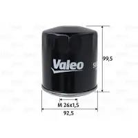 Valeo Oliefilter 586152