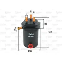 Valeo 587557 Brandstoffilter
