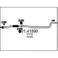 MTS 01.41890 Voorpijp
